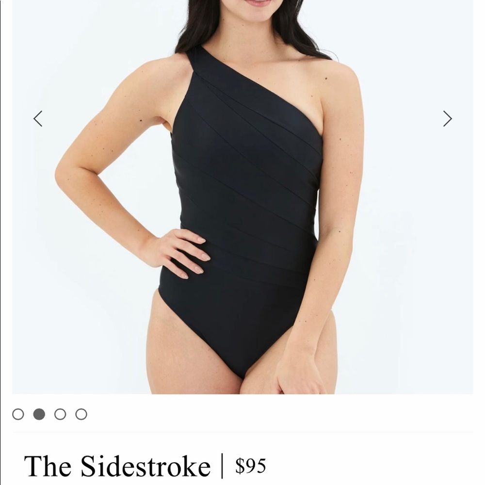Summersalt Sidestroke Swimsuit- Black 14 NWT